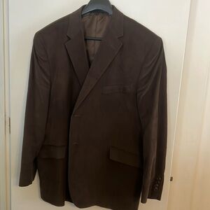 Like new Madison men’s jacket dark brown light weight corduroy 50 regular
